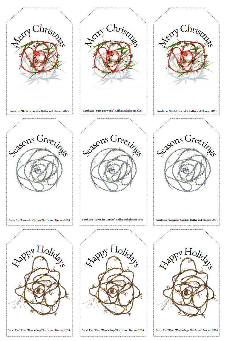 Free Christmas Tags Digital Download