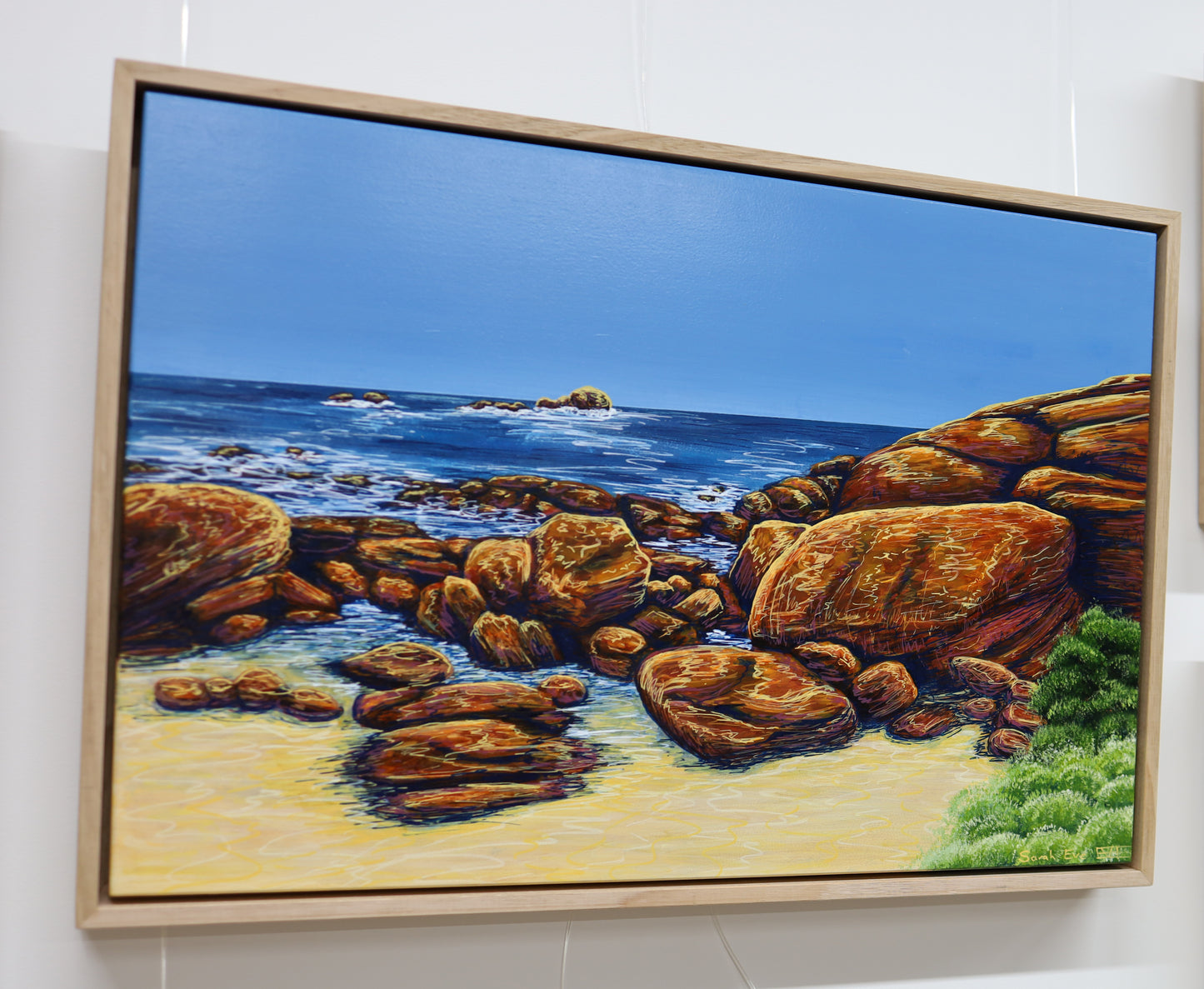 Secluded Beach Print